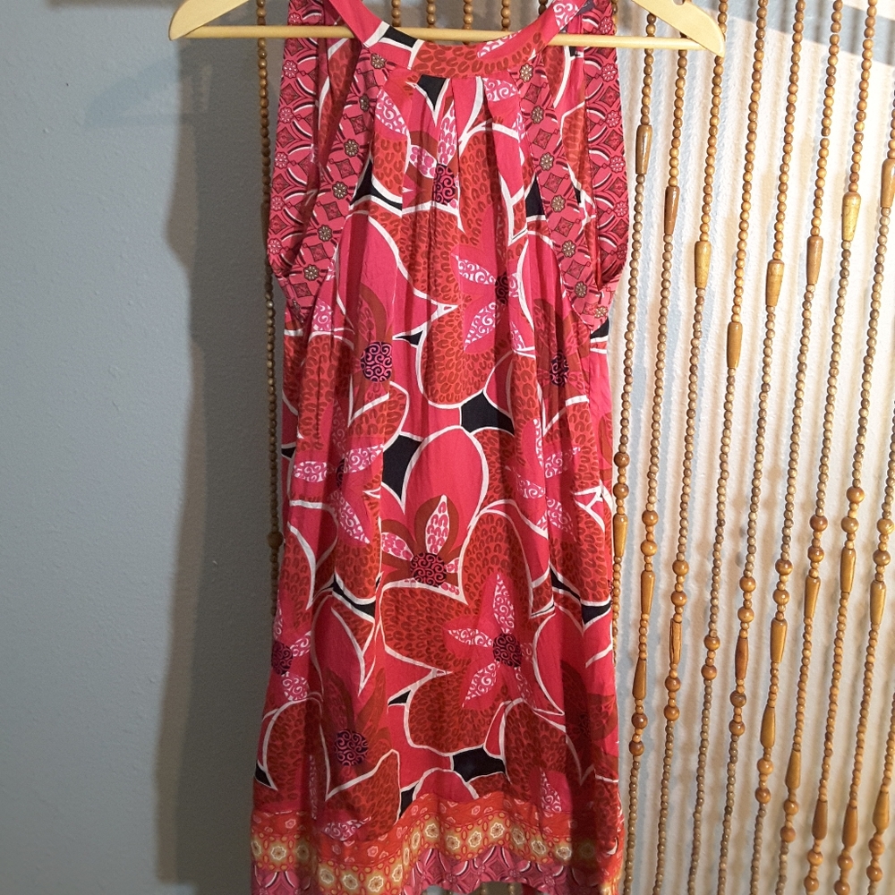 Hale Bob silk shift dress